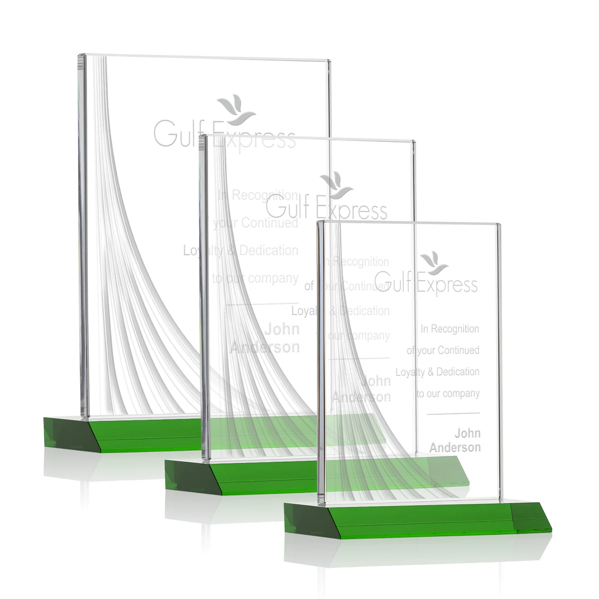 Leighton Liquid Crystal™ Award - Green 1