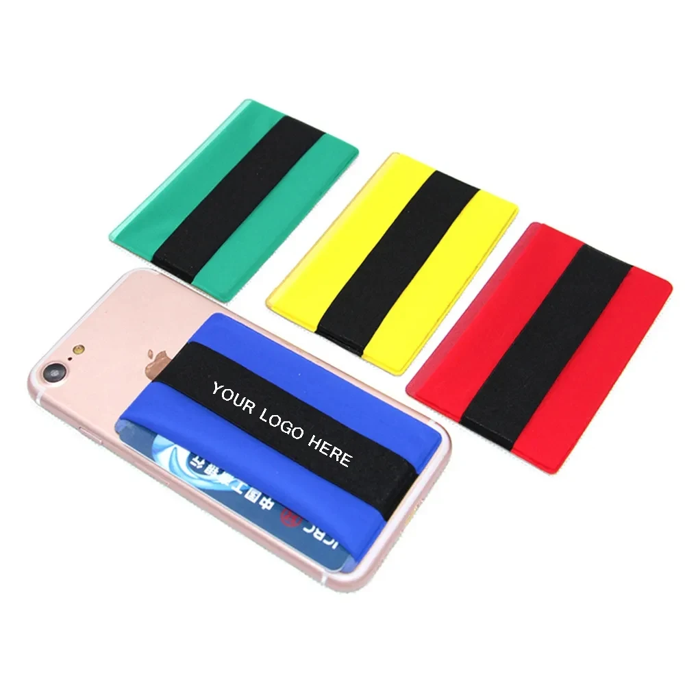 Smart Phone Card Wallet With Elastic Strap 1