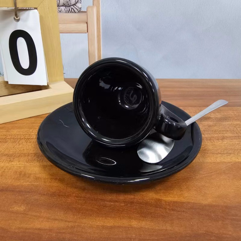 Ceramic Coffee With handle and scoop