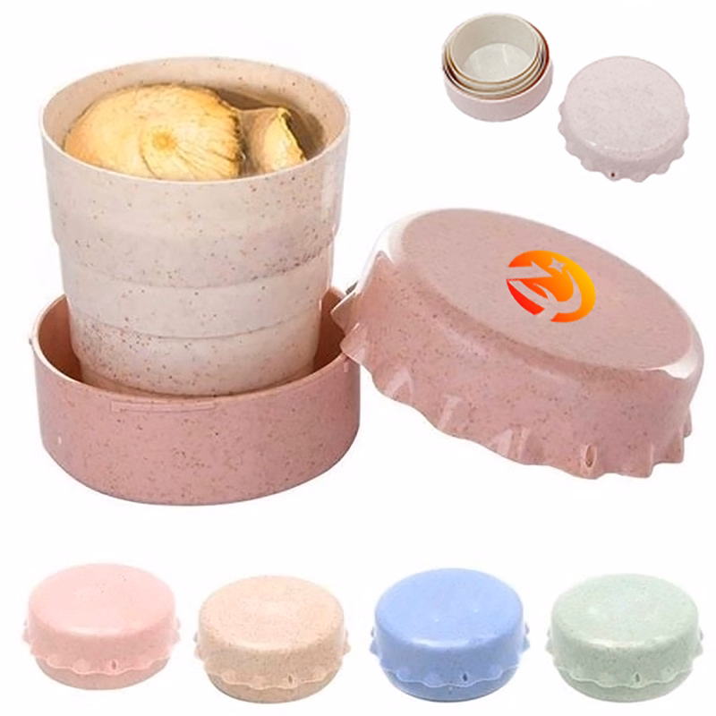 Portable Collapsible Folding Cup With Lid