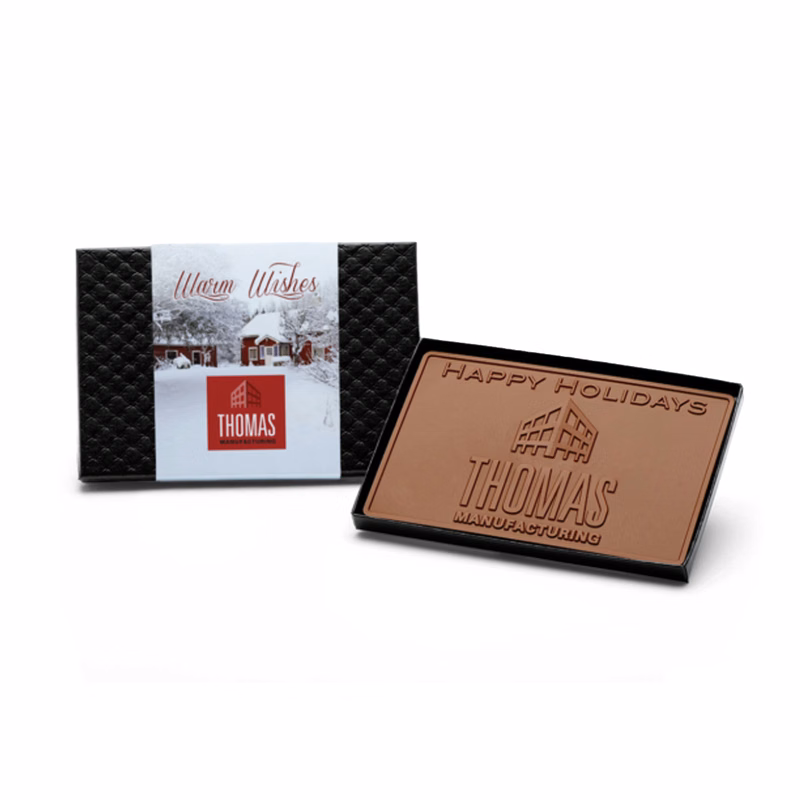 3oz. Chocolate Bar with 4"x6" Gift Box