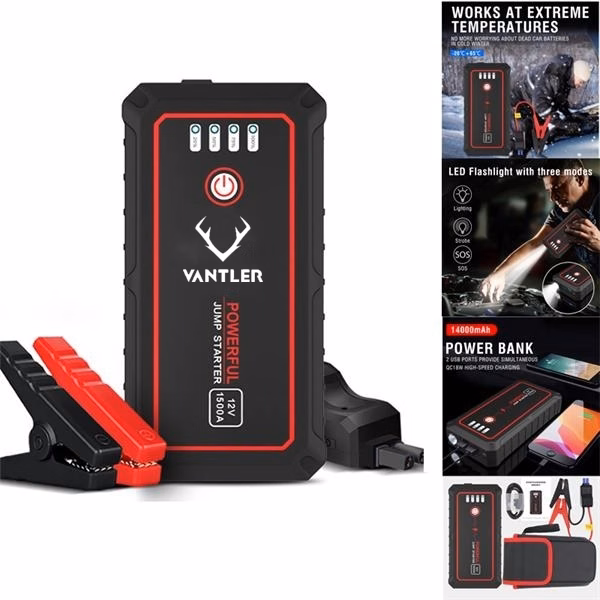 Emergency Kit 14000mah 1500A 12V Jump Starter