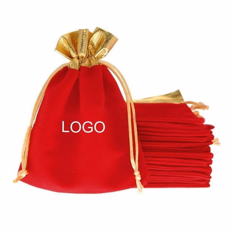 Flannelette Lint Bag/ Case Pouch for Jewelry