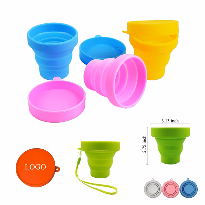 5oz Reusable Collapsible Silicone Travel Cup