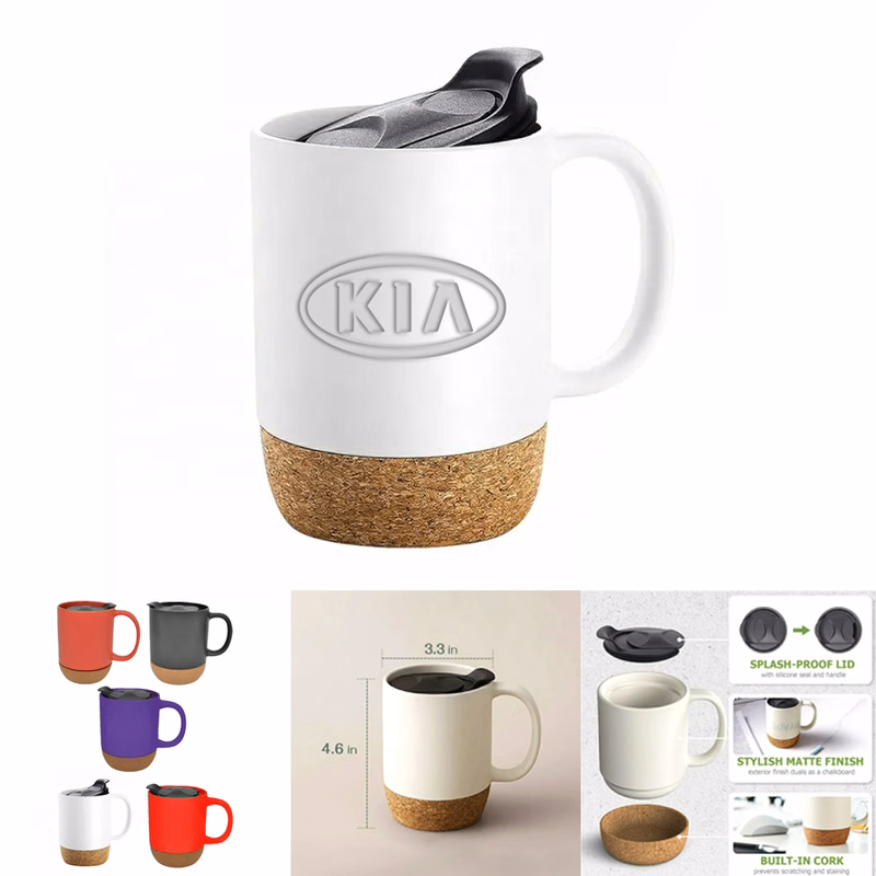 CorkBase SplashGuard Matte Travel Mug