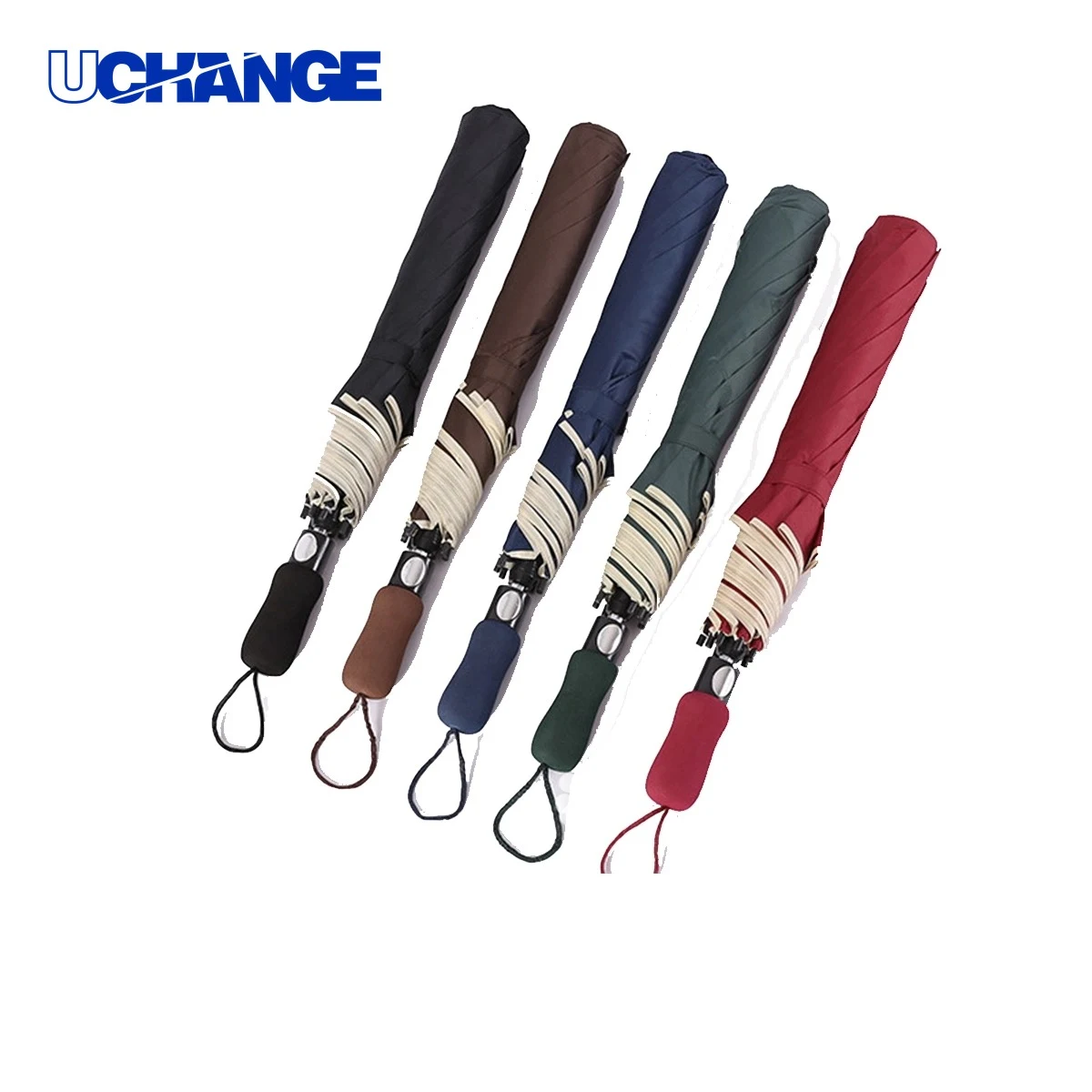 55 Inch Auto Open Folding Umbrella 1