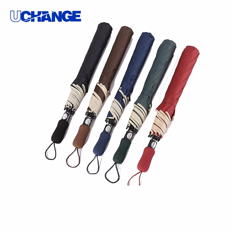 55 Inch Auto Open Folding Umbrella