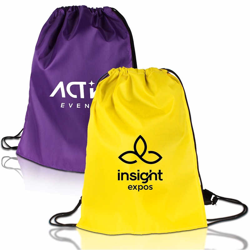 Custom Printed Drawstring Backpack 13.5'' x 15.5''