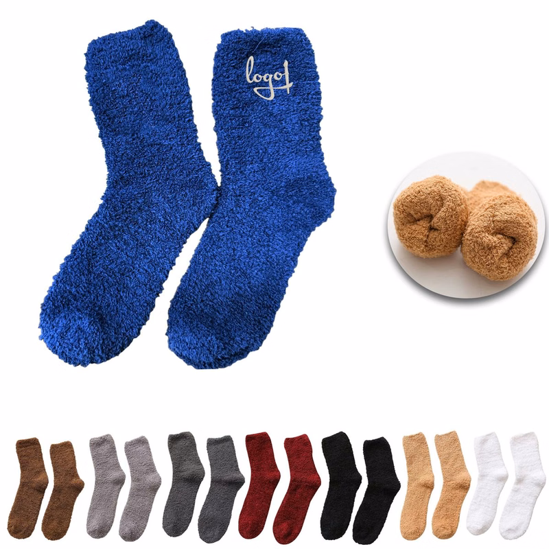 Coral Fleece Slipper Sock