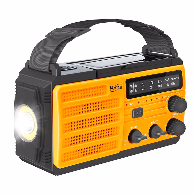 Hand Crank Multi Functional Solar Emergency Radio