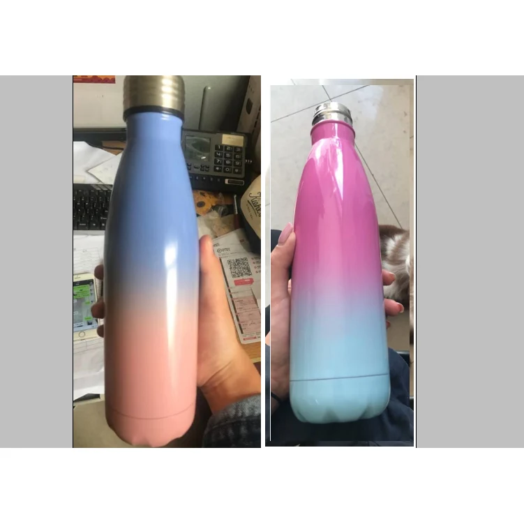 Gradient Vacuum Insulated Stainless Steel Water Bottle 1