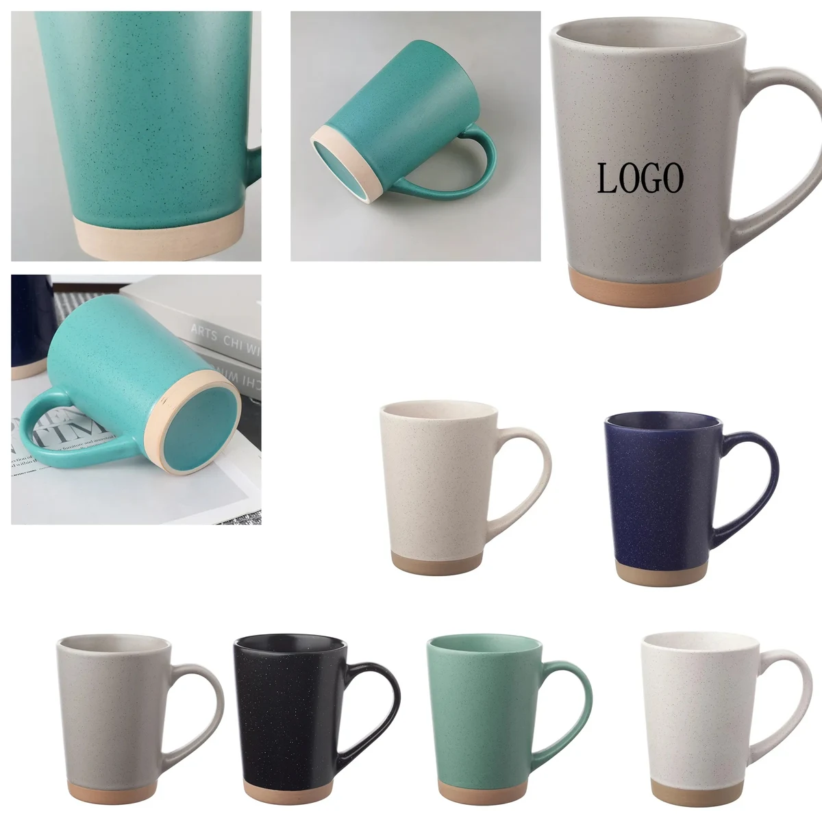 16Oz Double Piece Ceramic Cup 1