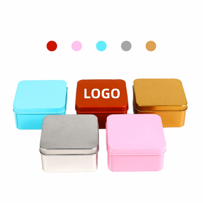 Square Tinplate Box