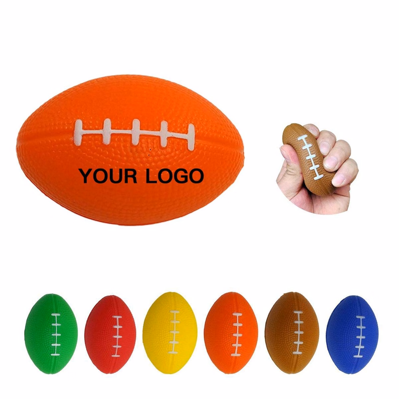 Durable PU Football Stress Ball Ergonomic