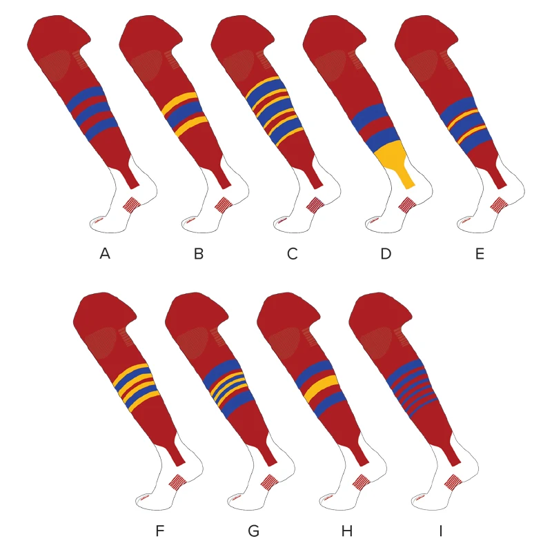 Double Play Knit-in Stirrup Sox (Over the Knee) 1