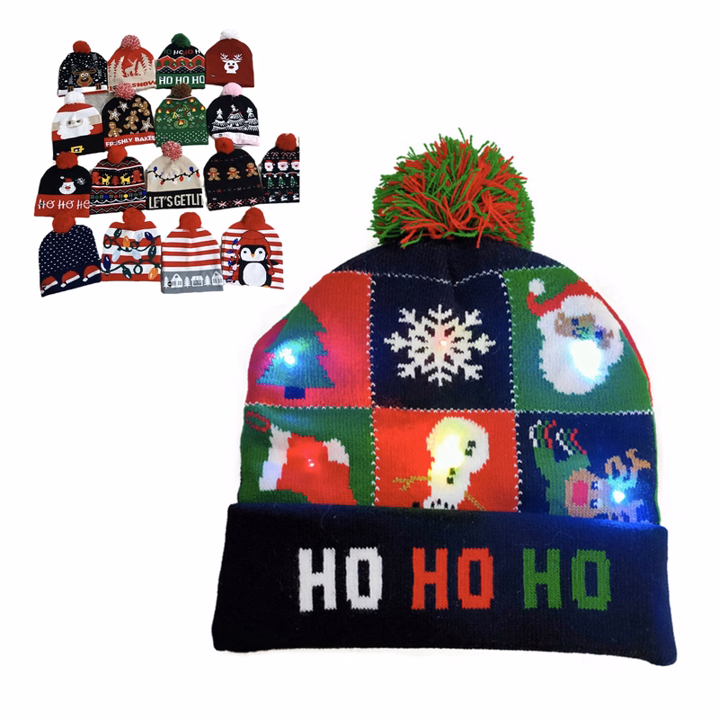 Light-up Christmas Knitted Hat