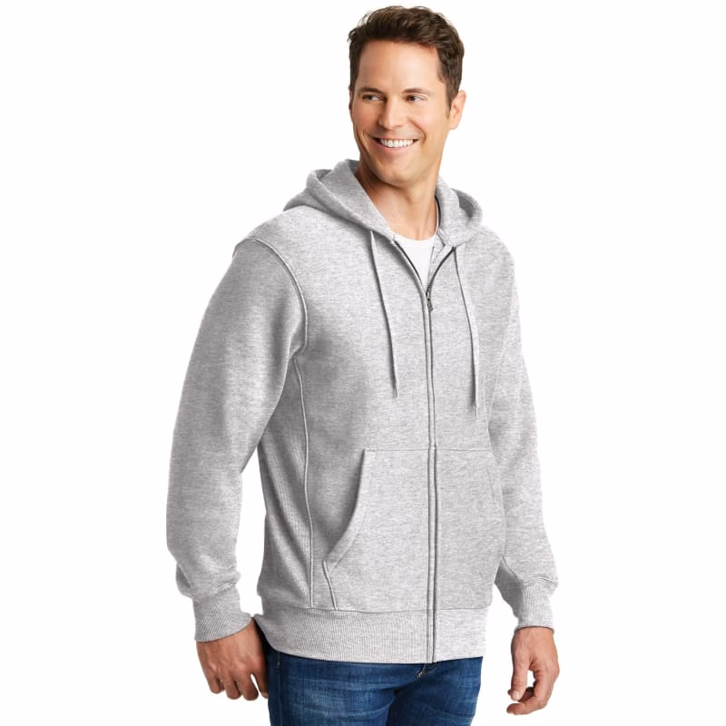 Sport-Tek Super Heavyweight Full-Zip Hooded Sweatshirt.
