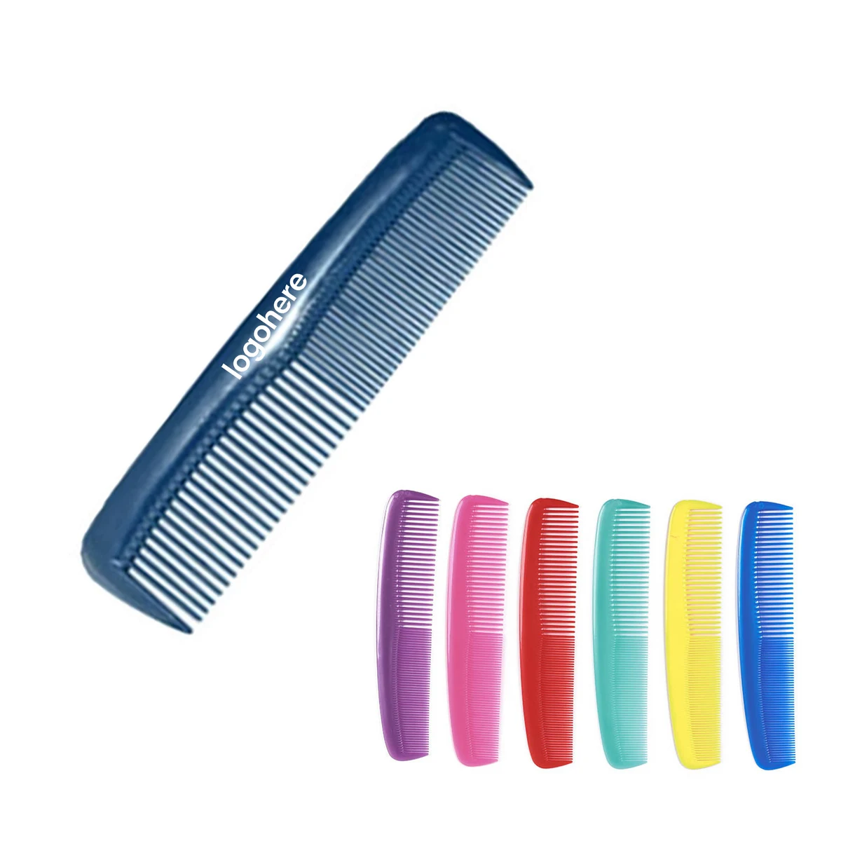 7 Inch Folding Plastic Pocket Comb 1