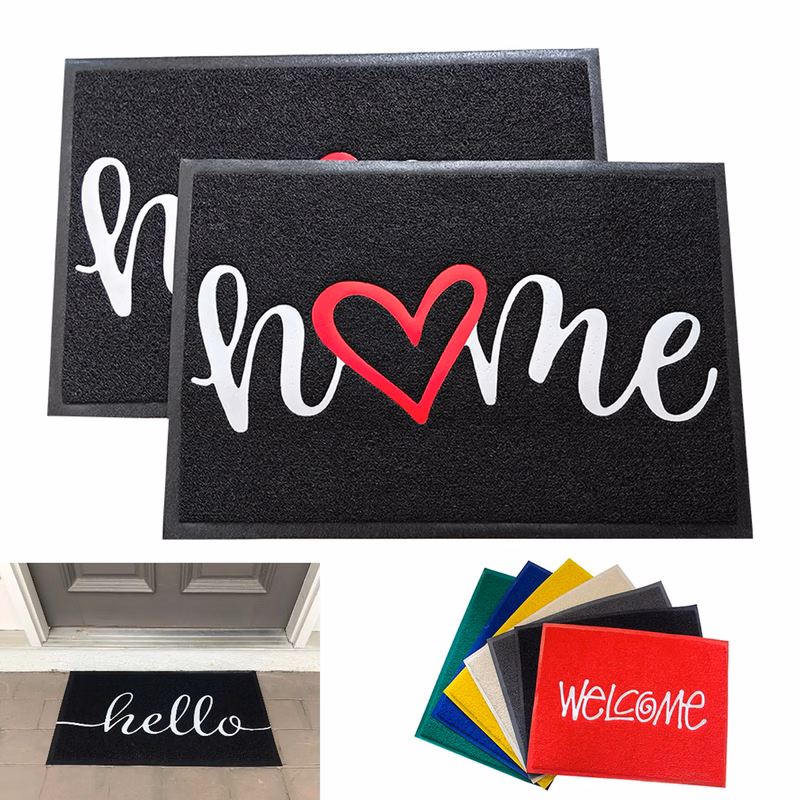 Custom Doormat Carpet Floor Non Slip Mat MOQ20pcs