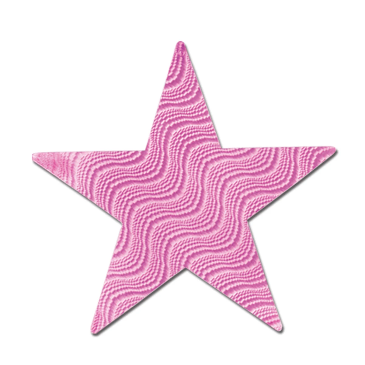 Embossed Foil 5" Stars 1