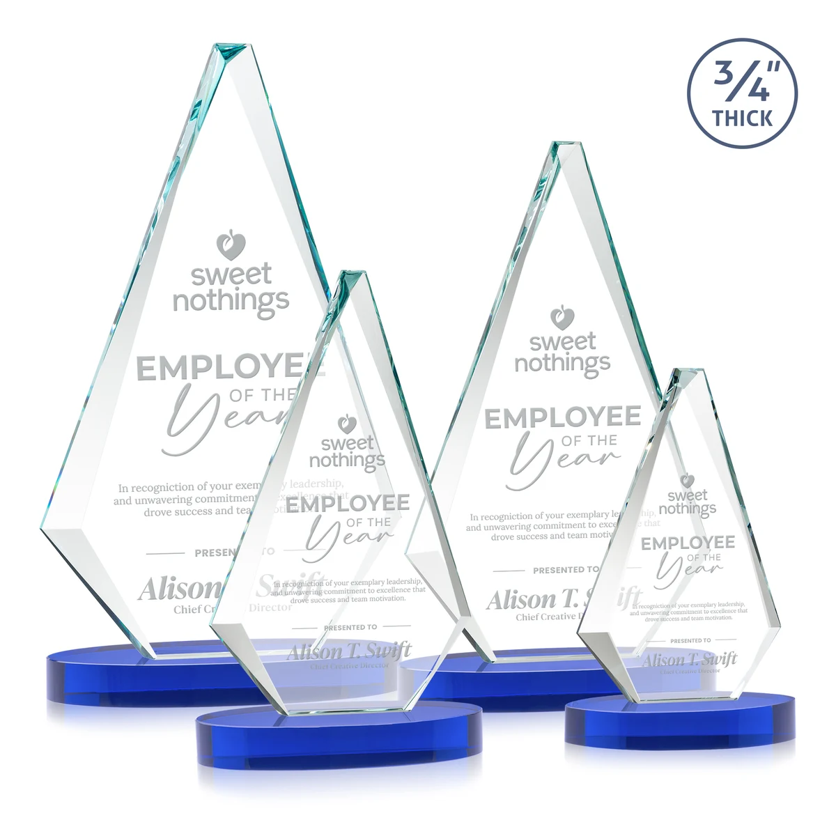 Windsor Award on Alberton Base - Blue 1