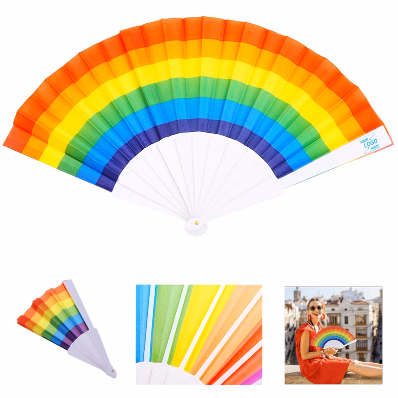 Colorful Foldable Hand Fan