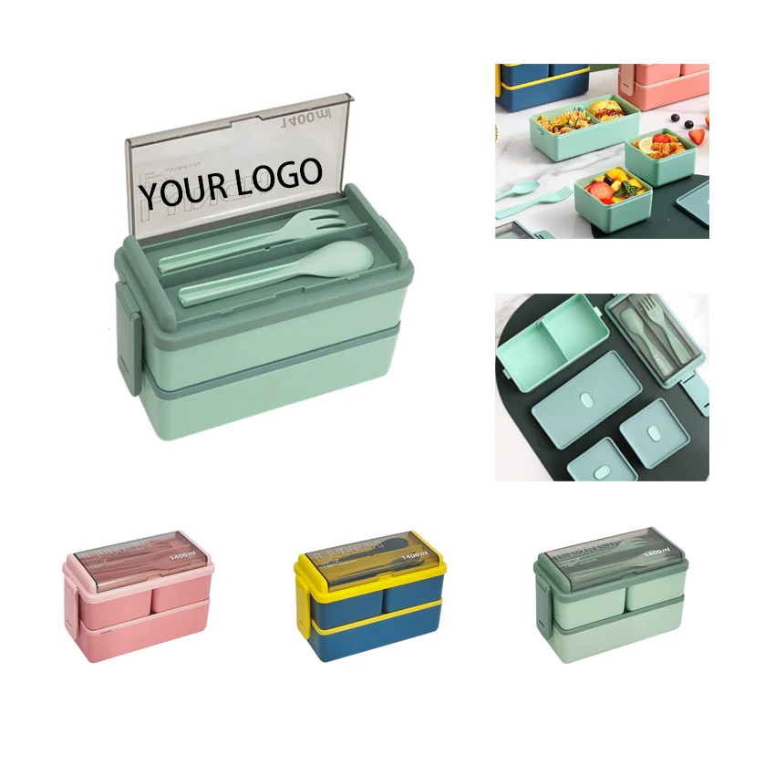 Double-Layer Divided Lunch Box 1