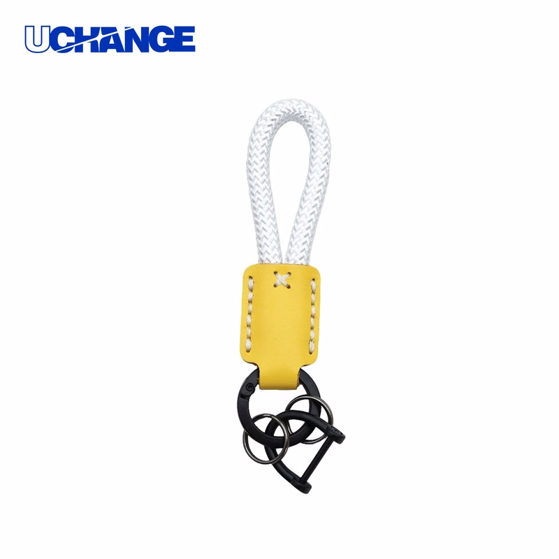 Genuine Leather Key Holder Strap Keychain 3.9" x 1"