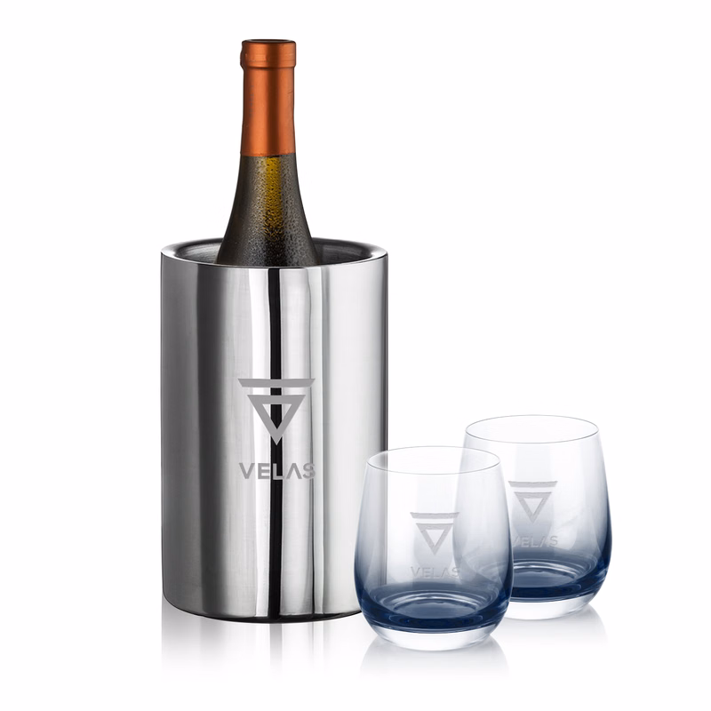 Jacobs Wine Cooler & Soudan Smoke Stemless Wine
