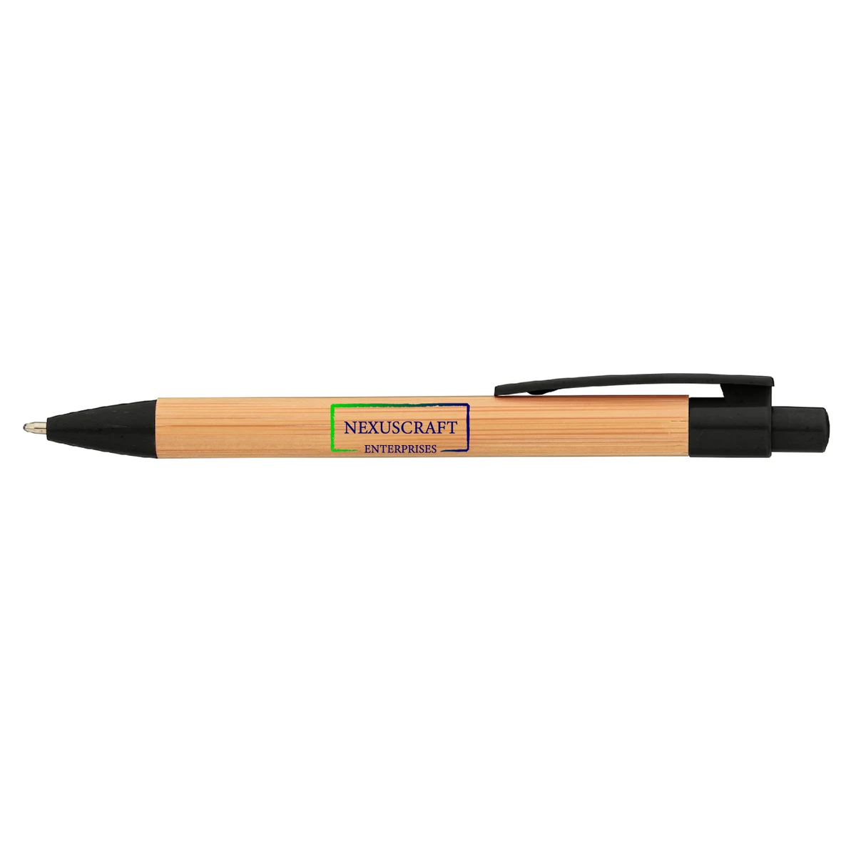 Fiji Bamboo Plastic Pen (Full Color Imprint) 1