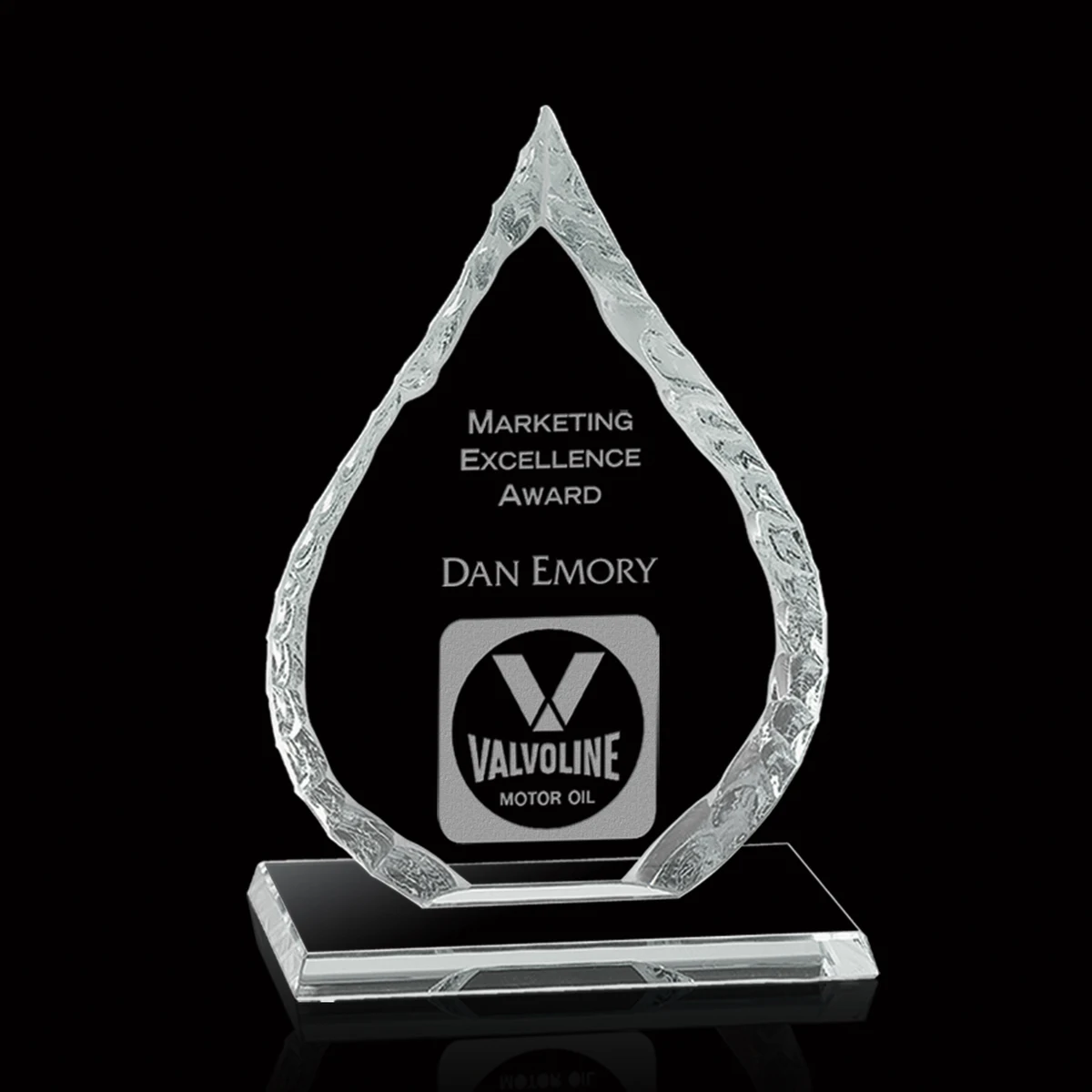 Iceberg Oil Drop Award on Base - Starfire 1