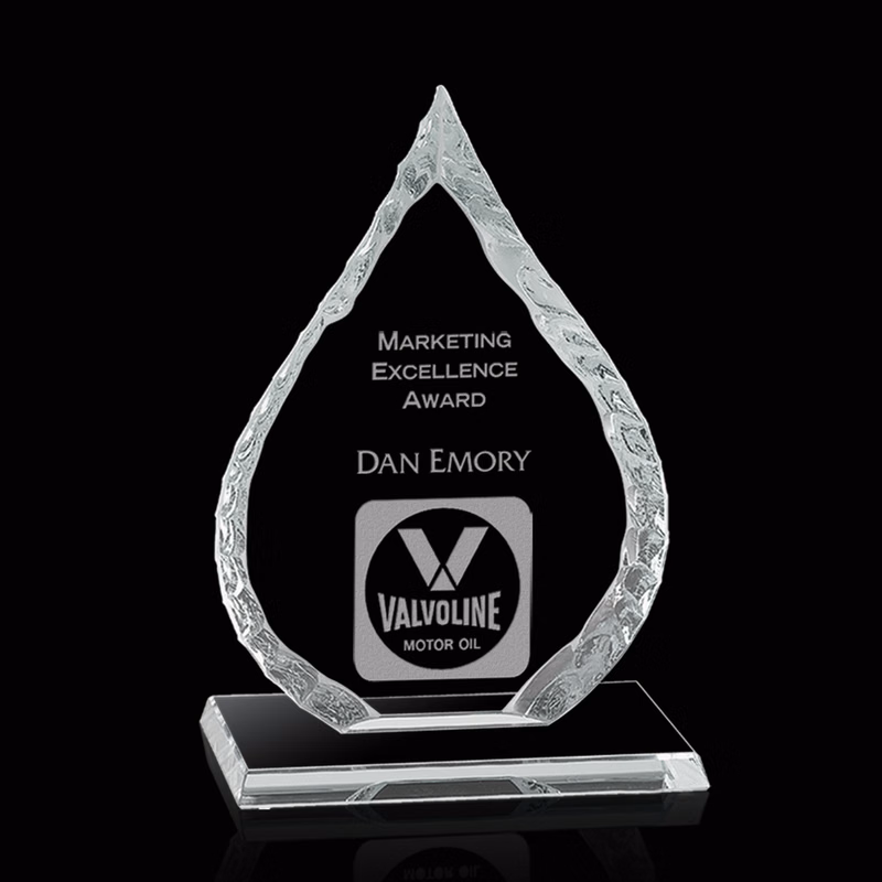 Iceberg Oil Drop Award on Base - Starfire