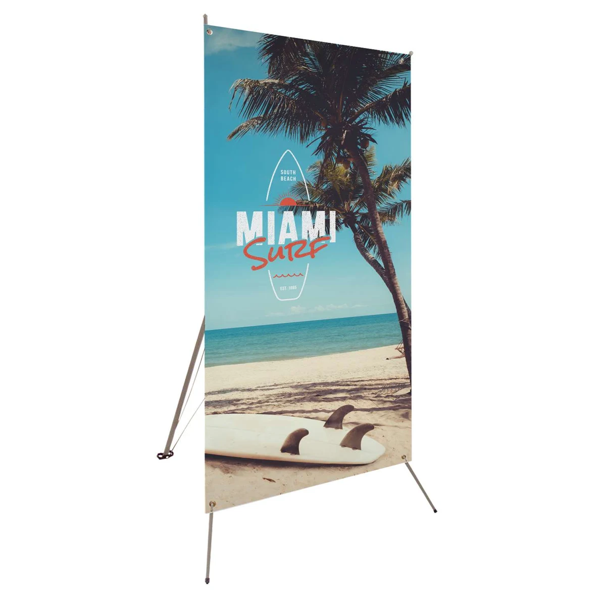 32" x 72" Tripod Banner Display Kit 1