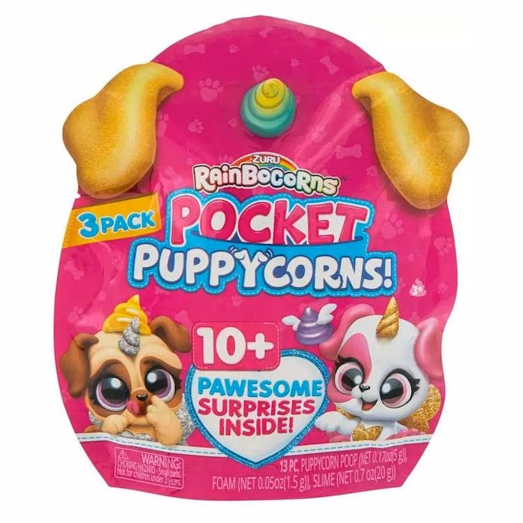 Zuru Rainbocorn Puppycorn Surprise Figures 3 Pack