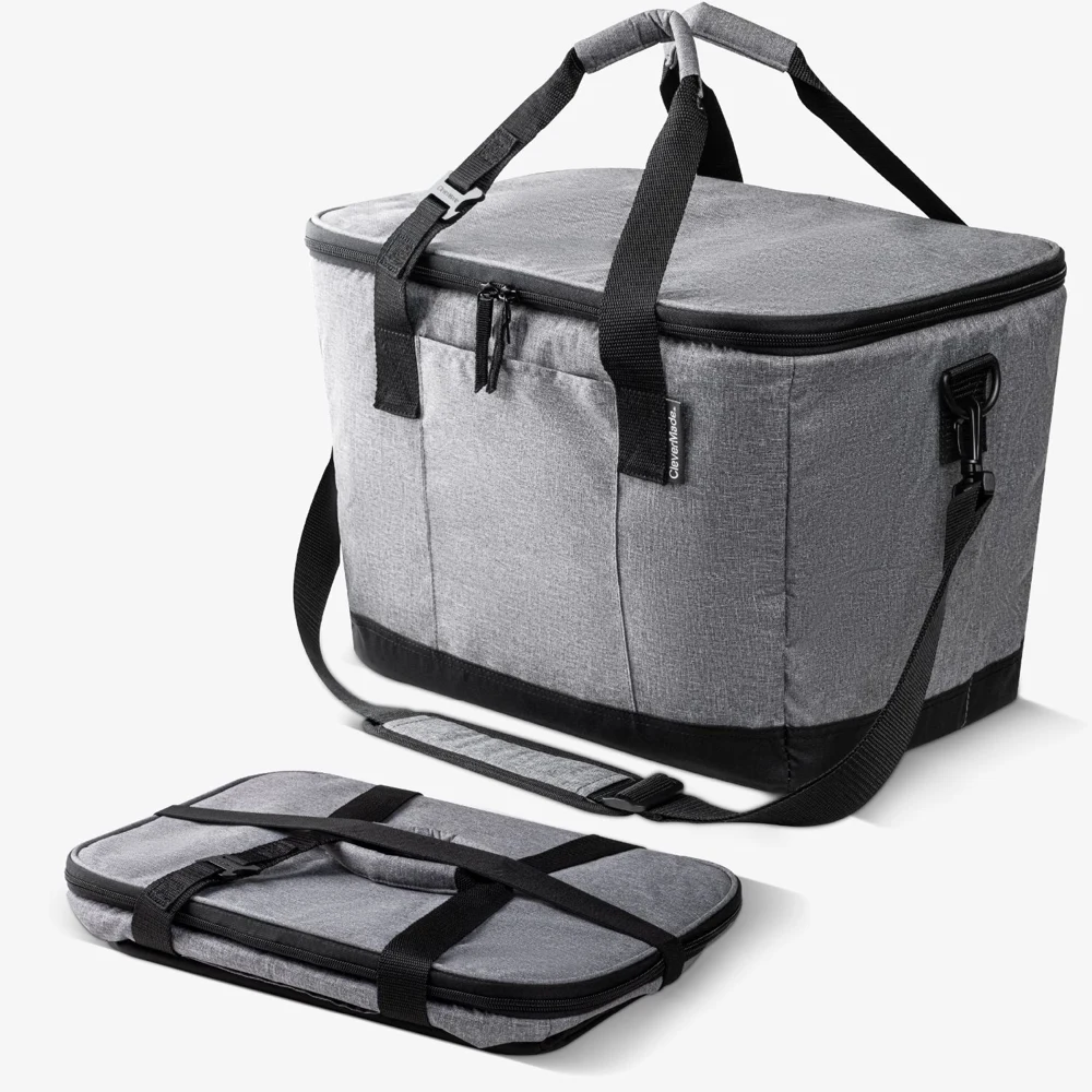 CleverMade® 50 Can Compact Eco Tahoe Collapsible Cooler 1