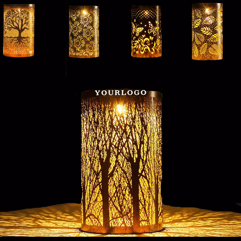 Solar Outdoor Hanging Butterfly Lantern