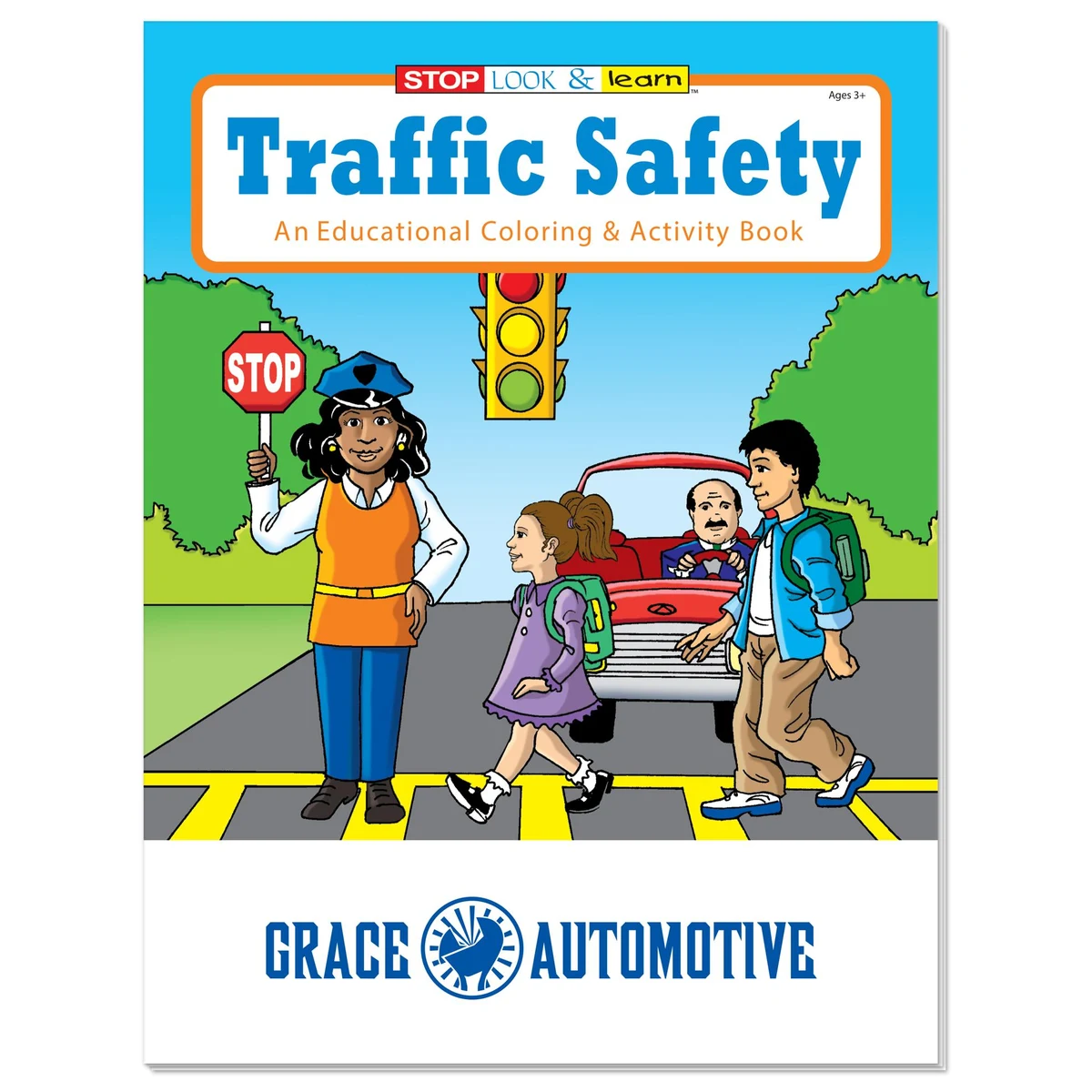Coloring Book: Traffic Safety 1