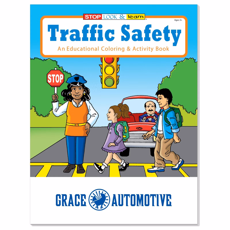 Coloring Book: Traffic Safety