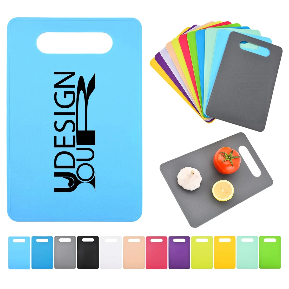 Dual-Sided Plastic Chopping Board 1