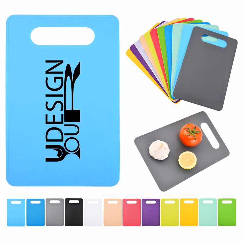 Dual-Sided Plastic Chopping Board