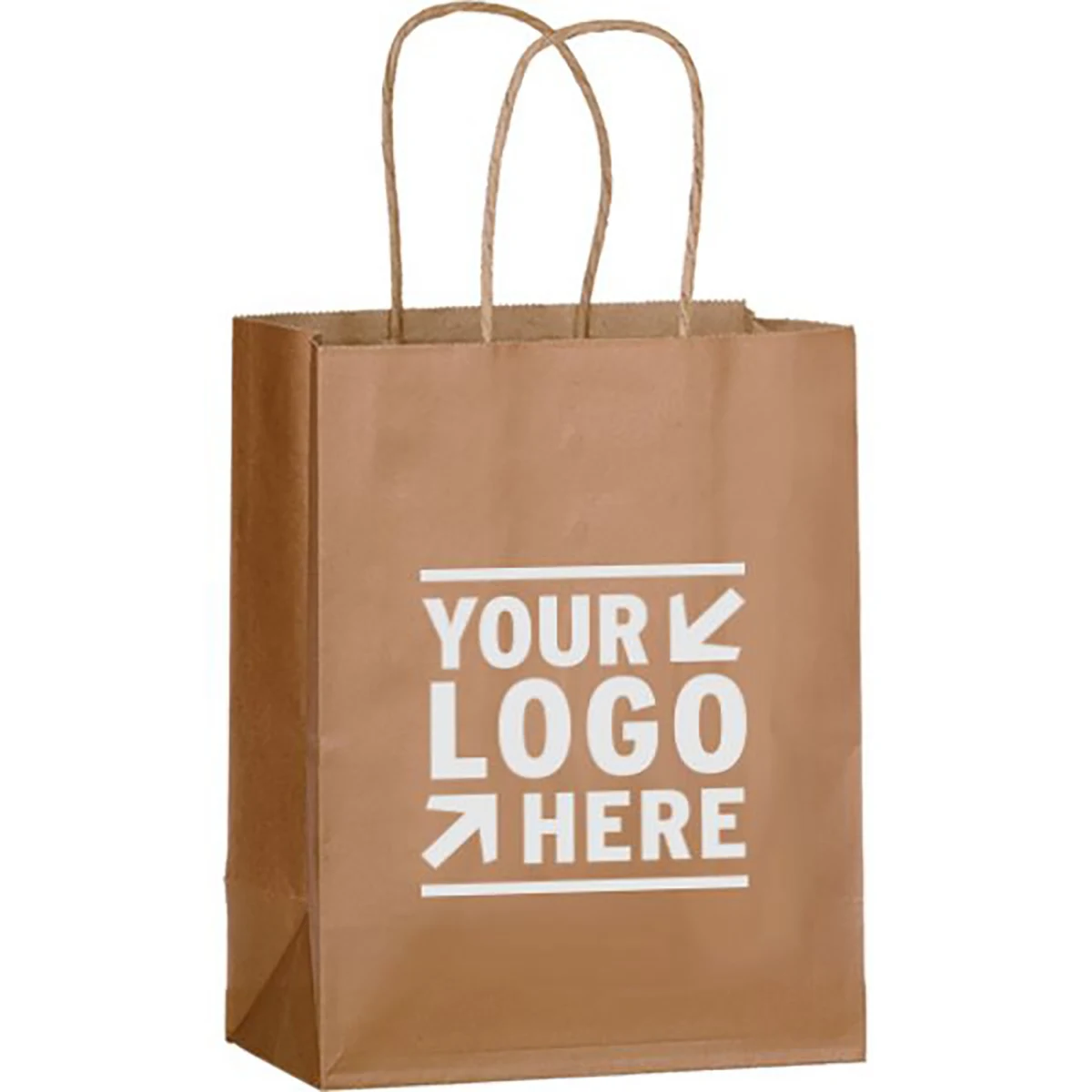 Eco Kraft Paper Tote Shopping Bag 1