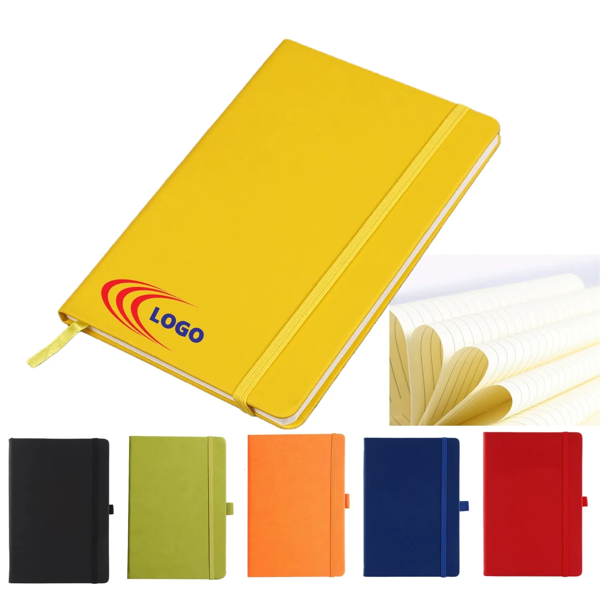 A6 Journal With Matching Bookmark 1