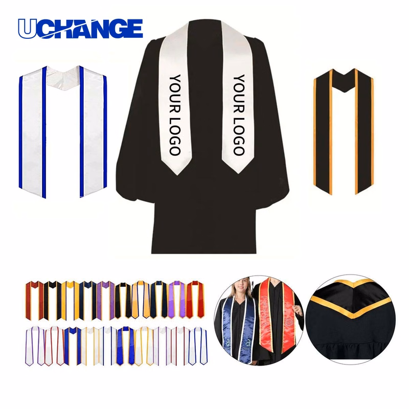 Polyester Sash Graduation Accessory for Ceremonies