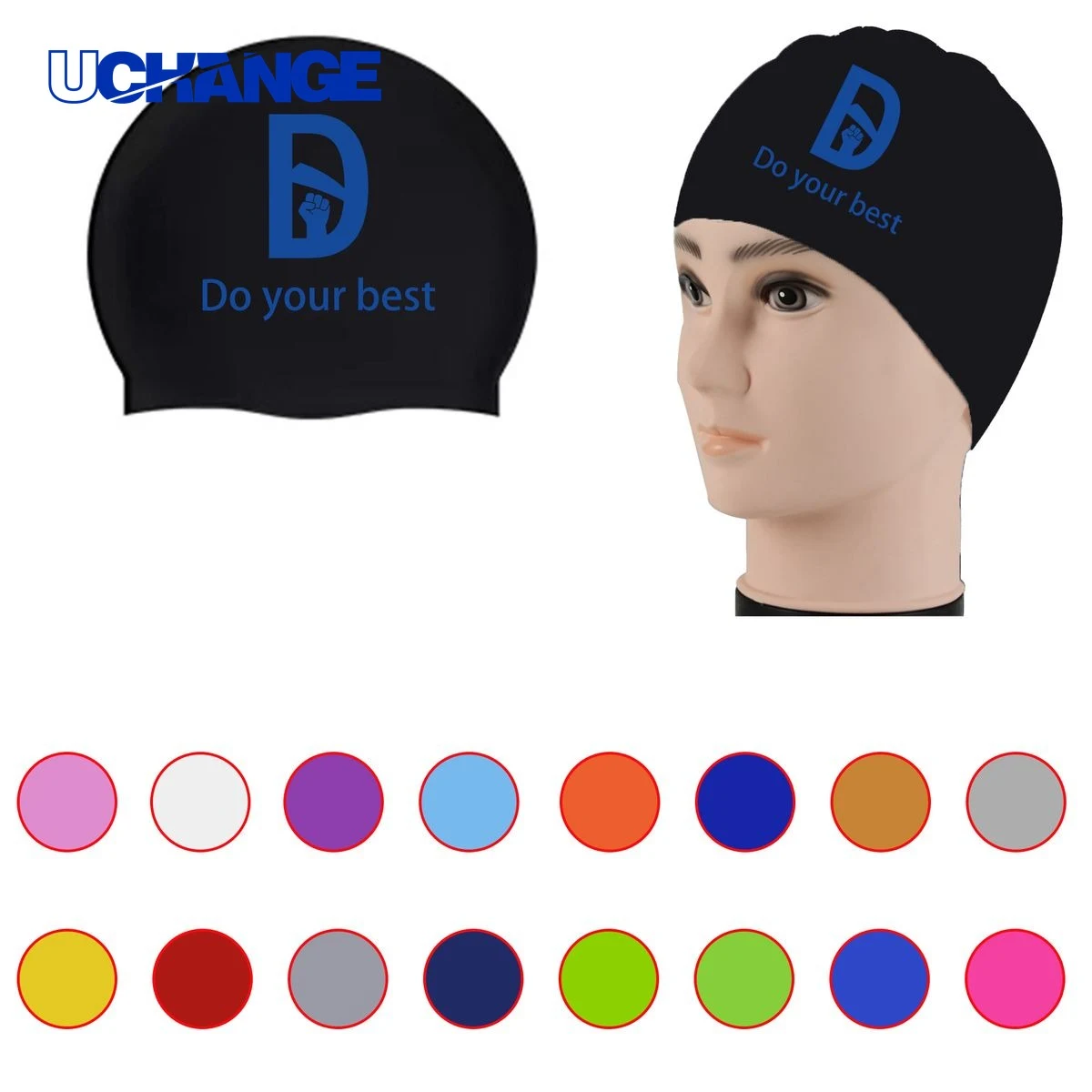 Elastic Swimming Cap 1