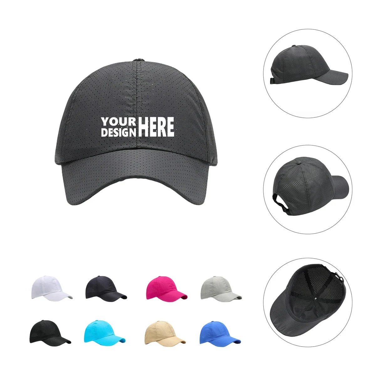 Quick-Drying Breathable Sun-Visor Baseball Cap 1