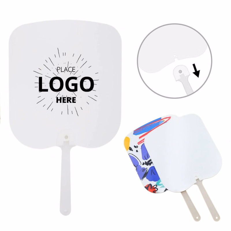 Custom Double-Sided Handheld Fan