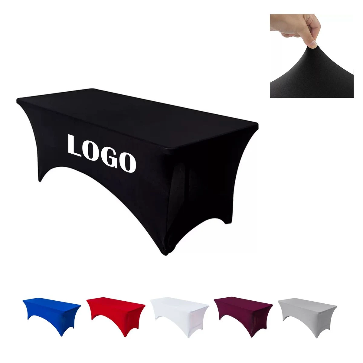 Custom Stretch Tablecloth 6ft 1
