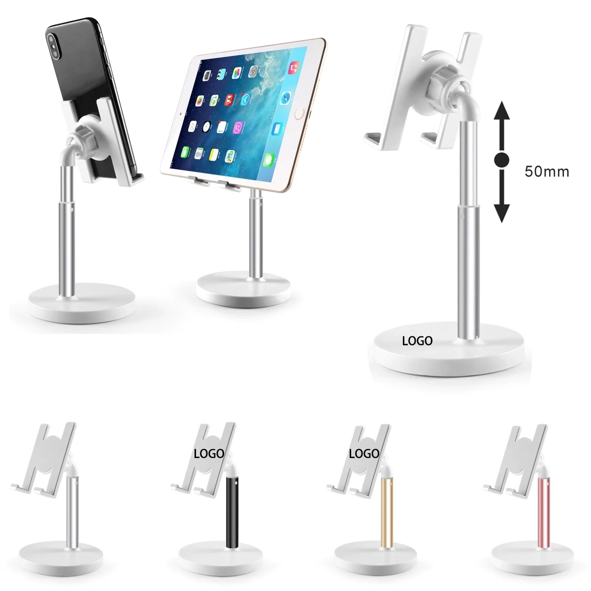 Adjustable Desk Phone Stand 1