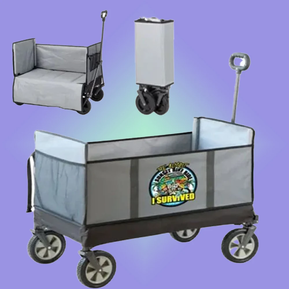 Multifunction Large Collapsible Wagon Cart 1
