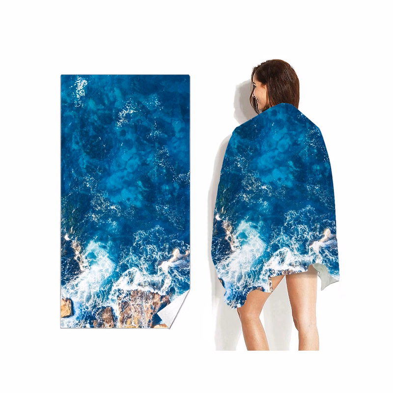 Extra Large Quick Dry Velvet Beach towel